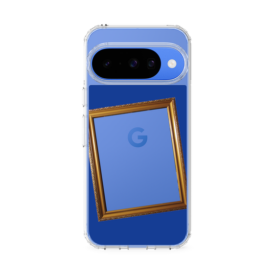 スリムプロテクションケース［ Photo Frame - Blue ］