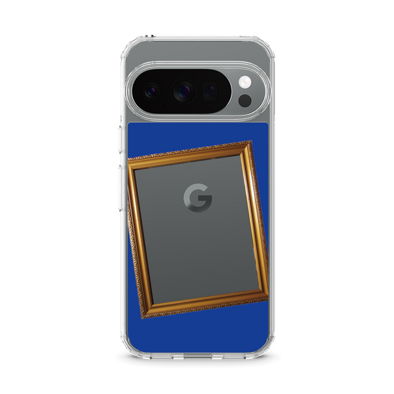スリムプロテクションケース［ Photo Frame - Blue ］