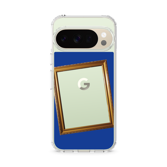 スリムプロテクションケース［ Photo Frame - Blue ］