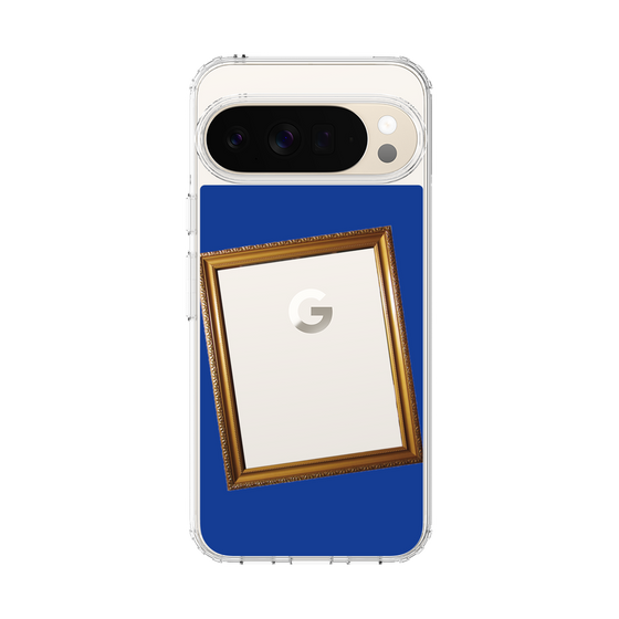 スリムプロテクションケース［ Photo Frame - Blue ］