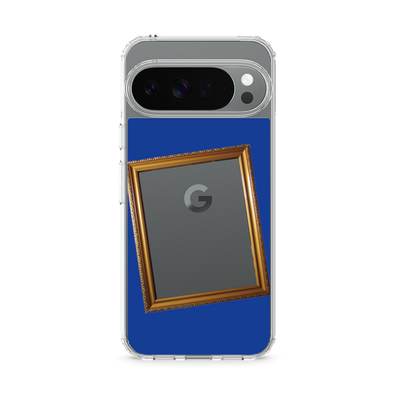 スリムプロテクションケース［ Photo Frame - Blue ］