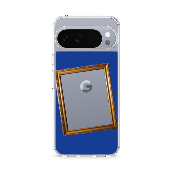 スリムプロテクションケース［ Photo Frame - Blue ］