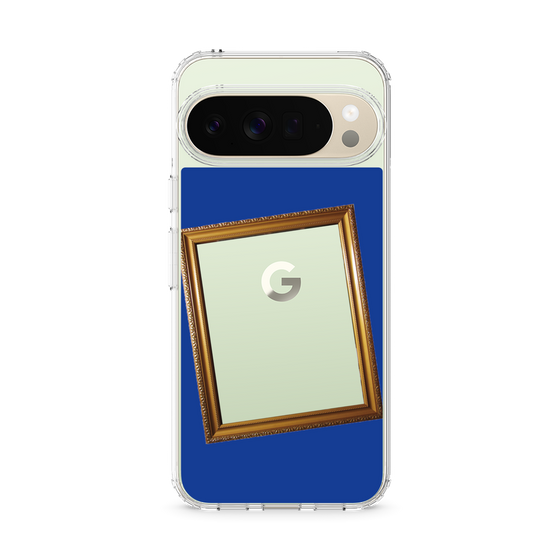 スリムプロテクションケース［ Photo Frame - Blue ］