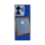 スリムプロテクションケース［ Photo Frame - Blue ］