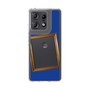 スリムプロテクションケース［ Photo Frame - Blue ］