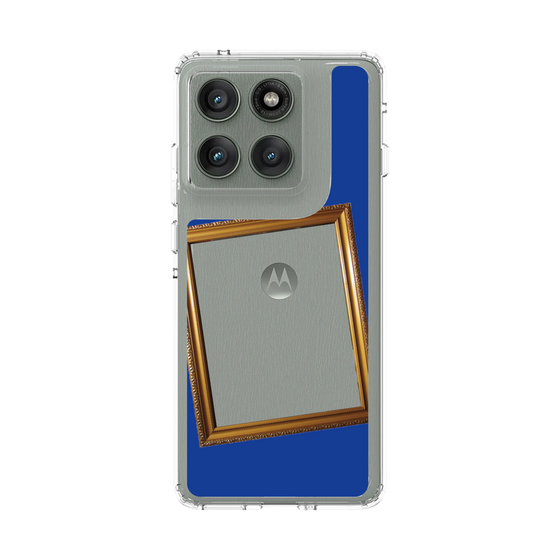 スリムプロテクションケース［ Photo Frame - Blue ］