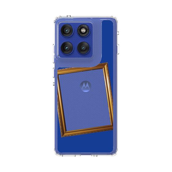 スリムプロテクションケース［ Photo Frame - Blue ］