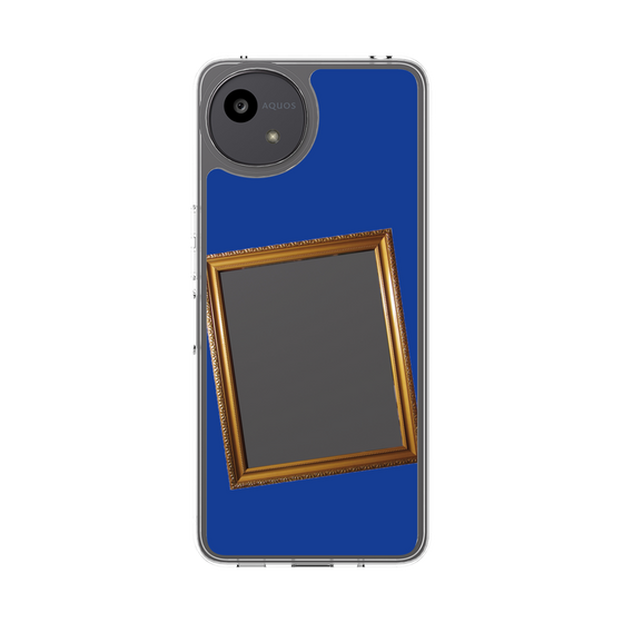 スリムプロテクションケース［ Photo Frame - Blue ］
