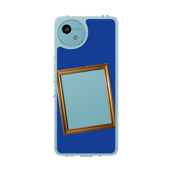 スリムプロテクションケース［ Photo Frame - Blue ］