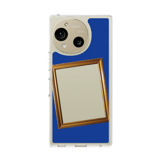 スリムプロテクションケース［ Photo Frame - Blue ］