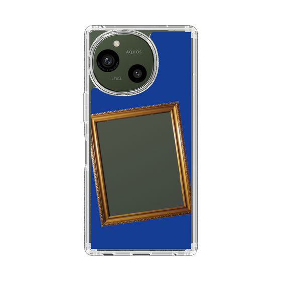 スリムプロテクションケース［ Photo Frame - Blue ］