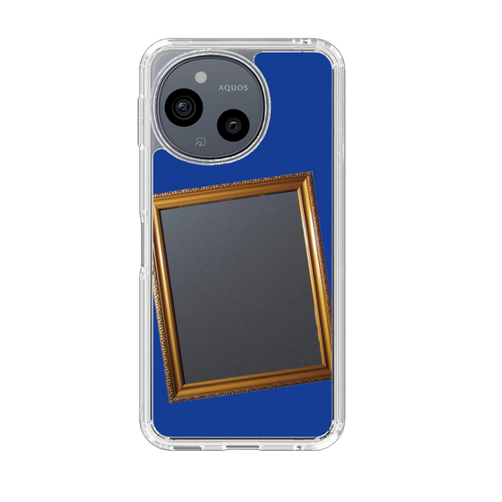 スリムプロテクションケース［ Photo Frame - Blue ］