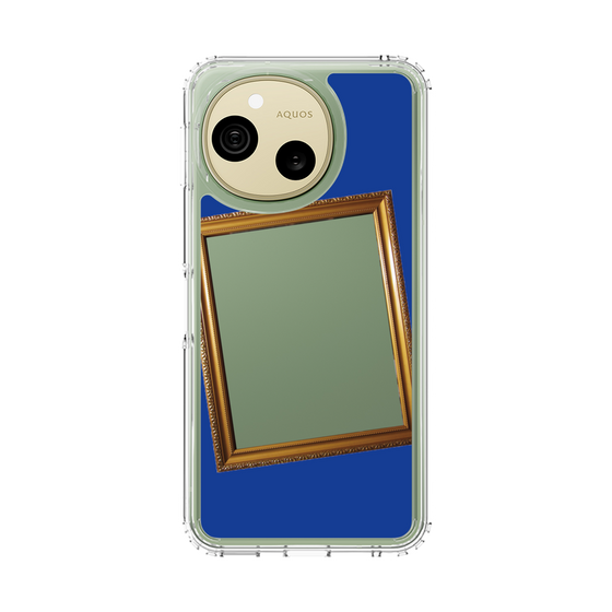 スリムプロテクションケース［ Photo Frame - Blue ］