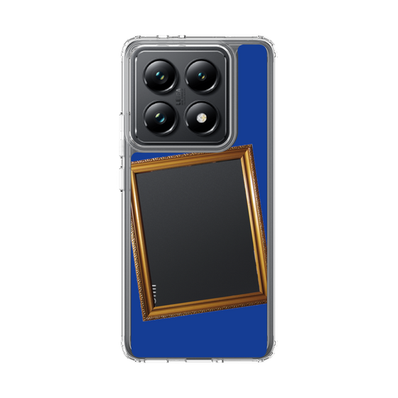 スリムプロテクションケース［ Photo Frame - Blue ］