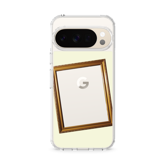 スリムプロテクションケース［ Photo Frame - Ivory ］