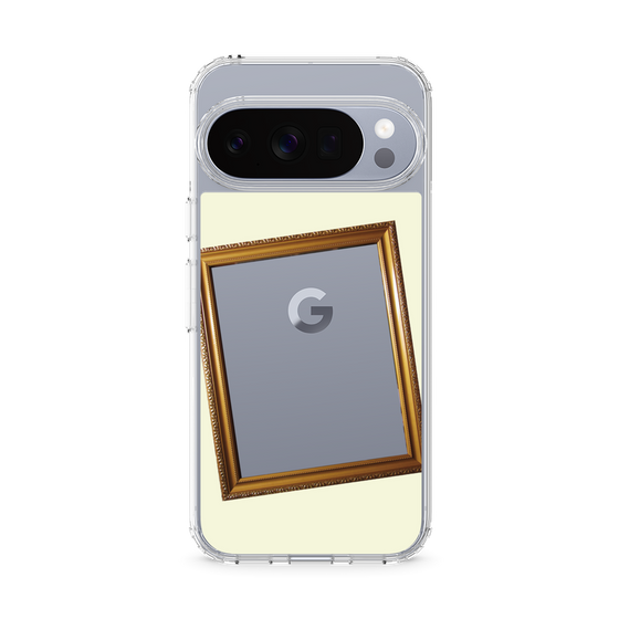 スリムプロテクションケース［ Photo Frame - Ivory ］