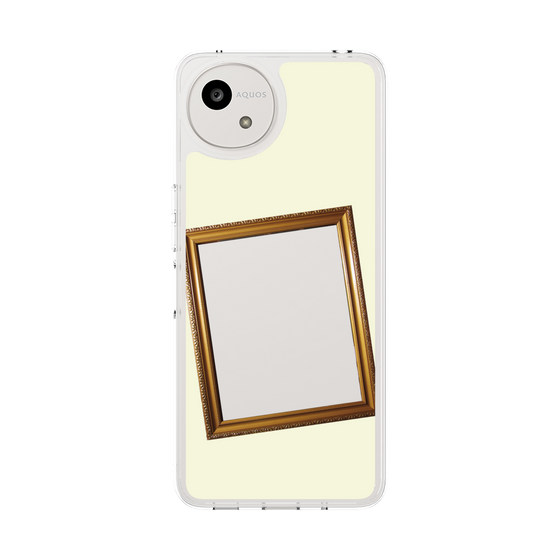 スリムプロテクションケース［ Photo Frame - Ivory ］
