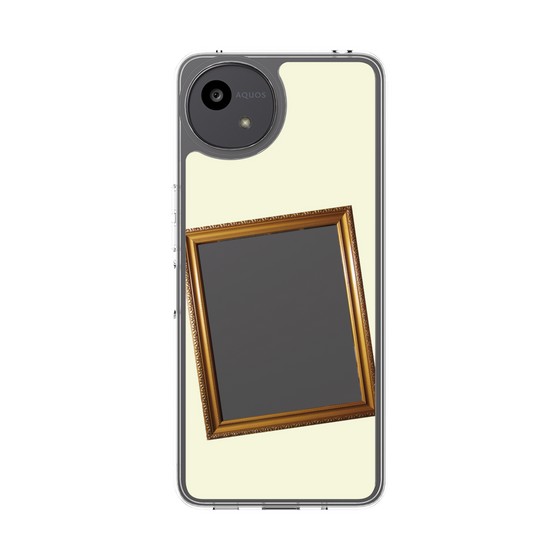 スリムプロテクションケース［ Photo Frame - Ivory ］