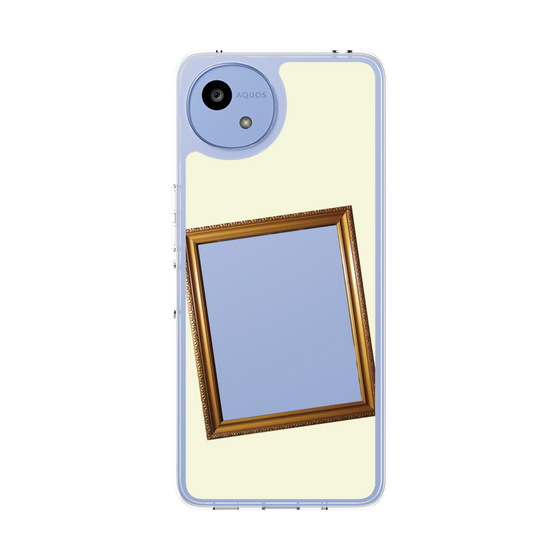 スリムプロテクションケース［ Photo Frame - Ivory ］