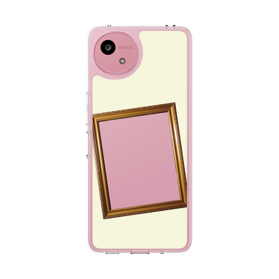 スリムプロテクションケース［ Photo Frame - Ivory ］