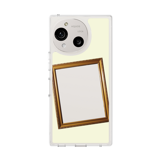 スリムプロテクションケース［ Photo Frame - Ivory ］