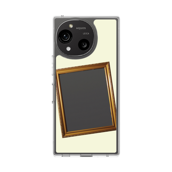 スリムプロテクションケース［ Photo Frame - Ivory ］