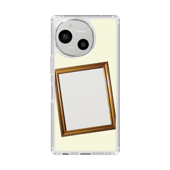 スリムプロテクションケース［ Photo Frame - Ivory ］