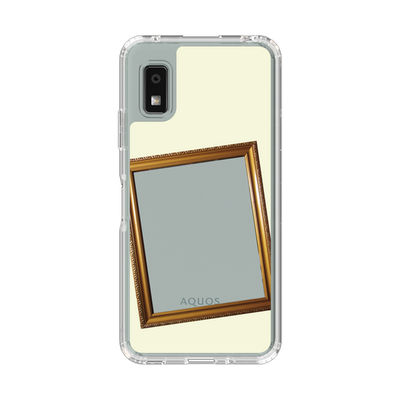スリムプロテクションケース［ Photo Frame - Ivory ］