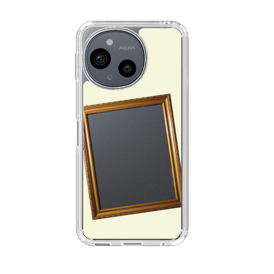 スリムプロテクションケース［ Photo Frame - Ivory ］