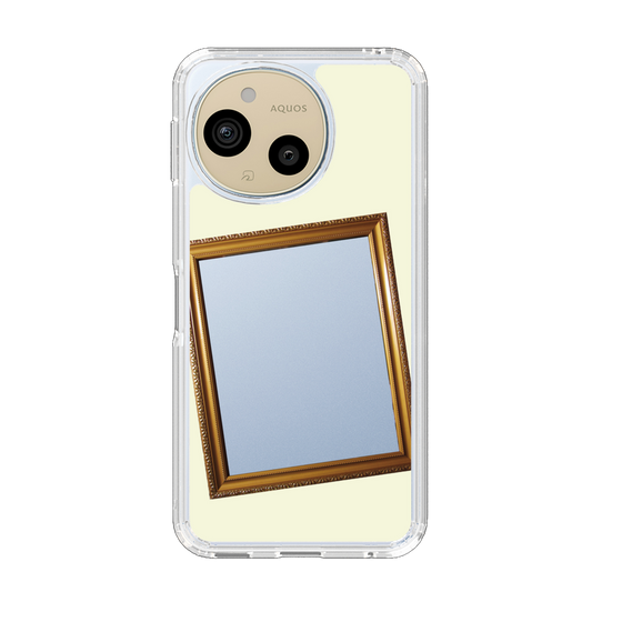 スリムプロテクションケース［ Photo Frame - Ivory ］