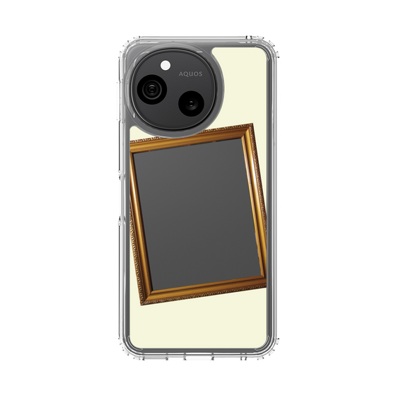 スリムプロテクションケース［ Photo Frame - Ivory ］