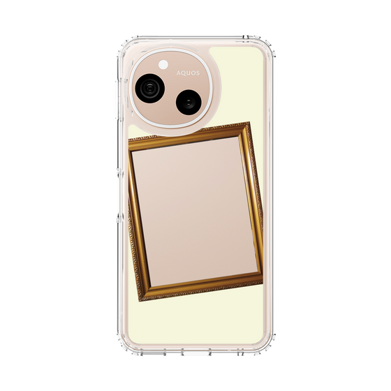 スリムプロテクションケース［ Photo Frame - Ivory ］