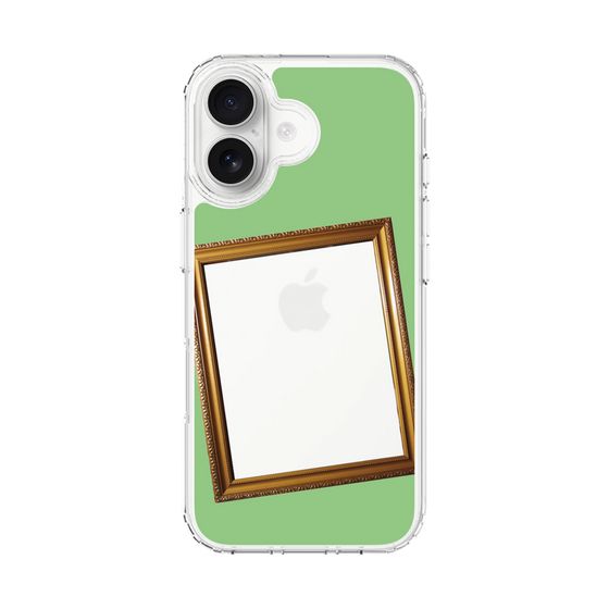 スリムプロテクションケース［ Photo Frame - Light Green ］