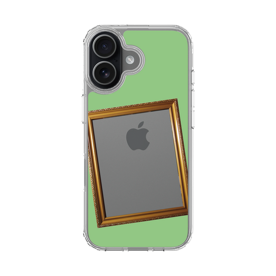 スリムプロテクションケース［ Photo Frame - Light Green ］