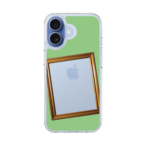 スリムプロテクションケース［ Photo Frame - Light Green ］