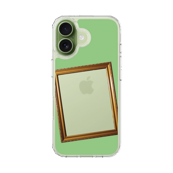 スリムプロテクションケース［ Photo Frame - Light Green ］