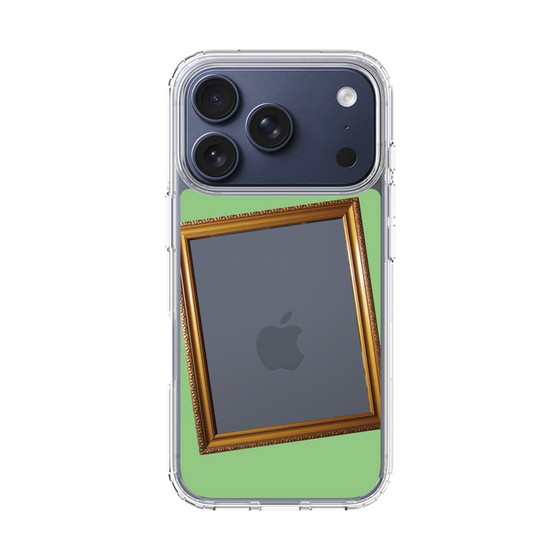 スリムプロテクションケース［ Photo Frame - Light Green ］