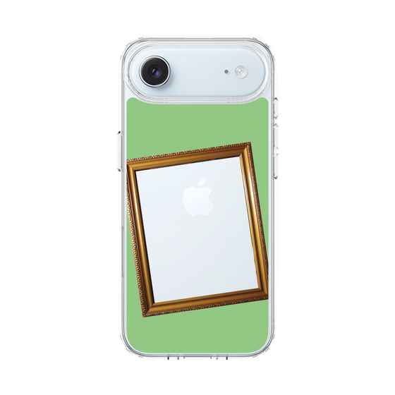 スリムプロテクションケース［ Photo Frame - Light Green ］