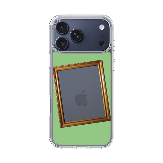 スリムプロテクションケース［ Photo Frame - Light Green ］