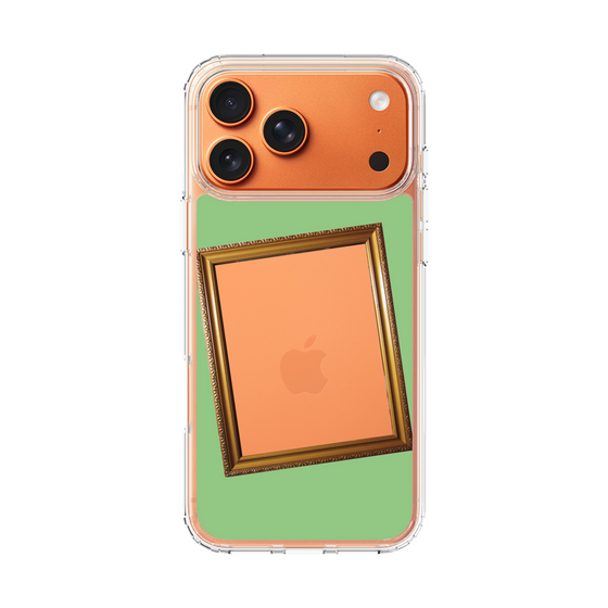 スリムプロテクションケース［ Photo Frame - Light Green ］