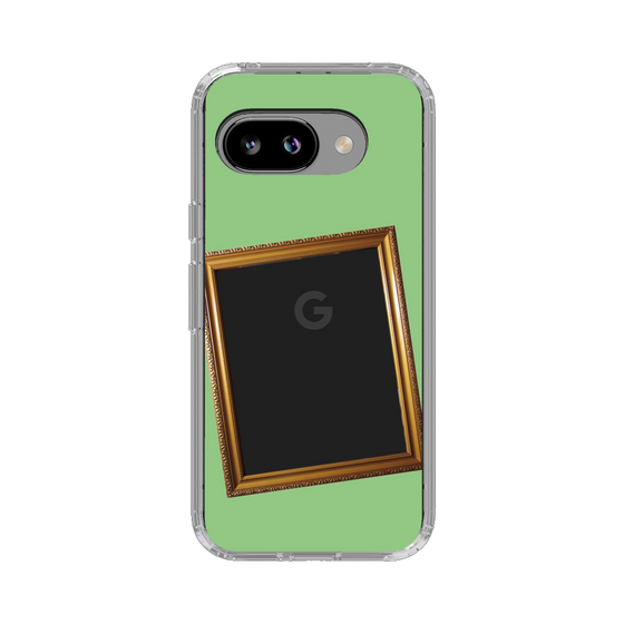 スリムプロテクションケース［ Photo Frame - Light Green ］