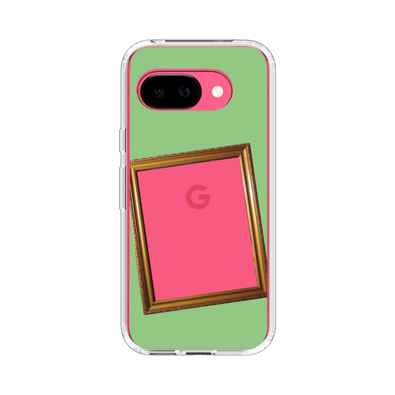 スリムプロテクションケース［ Photo Frame - Light Green ］