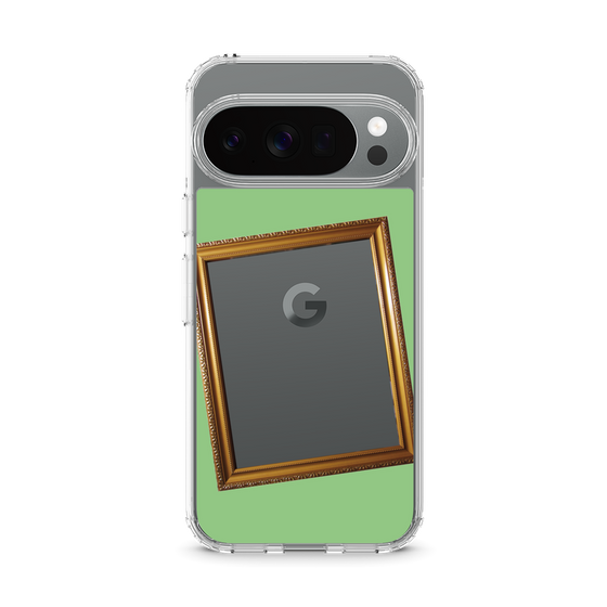 スリムプロテクションケース［ Photo Frame - Light Green ］