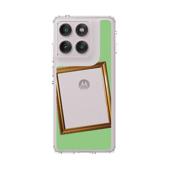 スリムプロテクションケース［ Photo Frame - Light Green ］