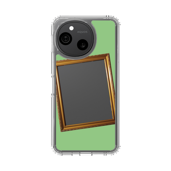 スリムプロテクションケース［ Photo Frame - Light Green ］