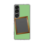 スリムプロテクションケース［ Photo Frame - Light Green ］
