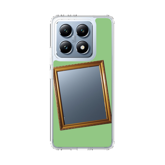 スリムプロテクションケース［ Photo Frame - Light Green ］