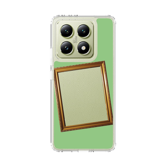 スリムプロテクションケース［ Photo Frame - Light Green ］