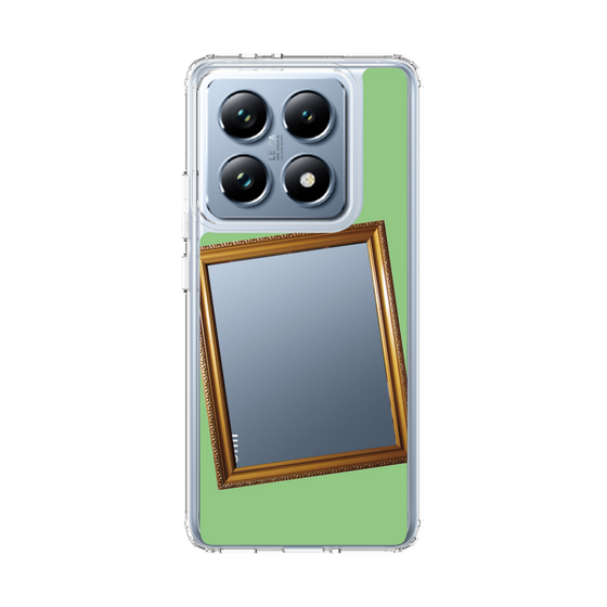 スリムプロテクションケース［ Photo Frame - Light Green ］