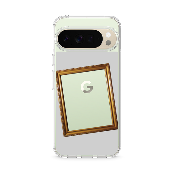 スリムプロテクションケース［ Photo Frame - Light Gray ］